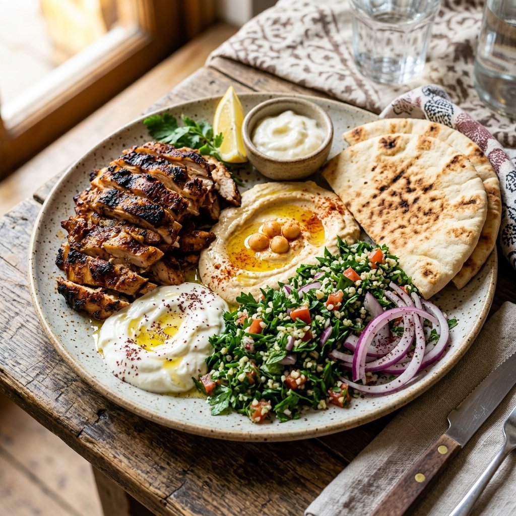 Chicken Shawarma Plate